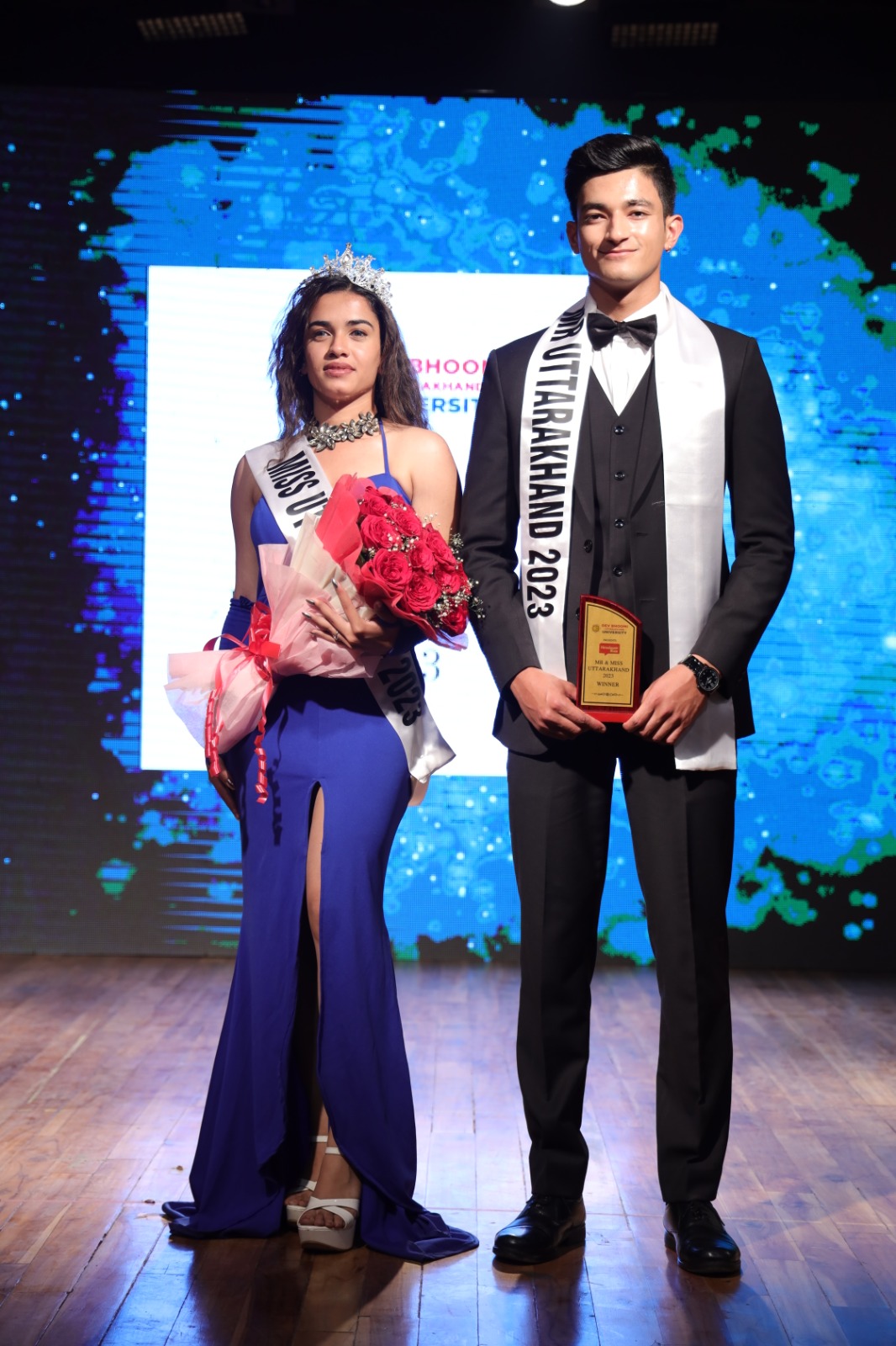 तुषार शाही और साइना रौतेला ने जीता मिस्टर एंड मिस उत्तराखंड 2023 का खिताब