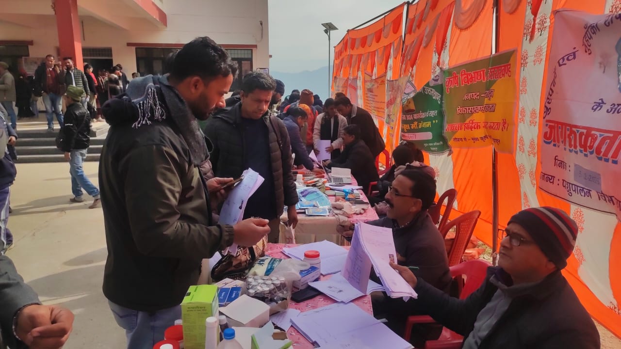 A multi-purpose camp was organized in Chakrata, where 1009 beneficiaries received services and several grievances were addressed.
